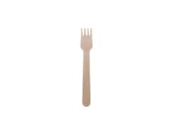 WF55 | 5.5’’ Disposable Wooden Fork, Compostable