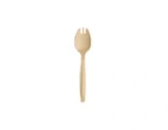WP55 | 5.5'' Disposable Wooden Spork, Compostable