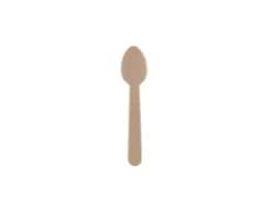 WS55 | 5.5’’ Disposable Wooden Spoon, Compostable