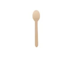 WS65 | 6.5’’ Disposable Wooden Spoon, Compostable