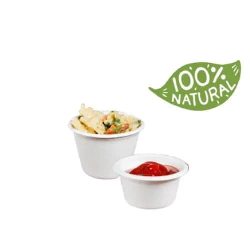 Bagasse Cups & Lids-4