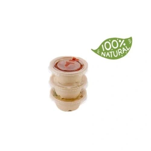 Bagasse Cups & Lids-5