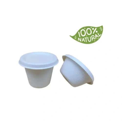 Bagasse Cups & Lids-6