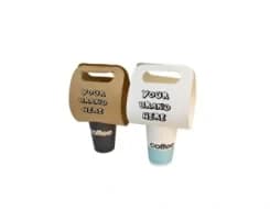 CP01L | Coffee-To-Go One-Cup Portable Paper Tray