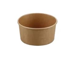 SB1100 | 40 oz (1100 ml) Kraft Paper Salad Bowl