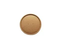 SCP90 | Dia. 90 mm Kraft Paper Lid for 8 oz / 12 oz Soup Cup