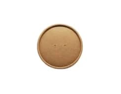SCP98 | Dia. 98 mm Kraft Paper Lid for 8 / 12 / 16 oz Soup Cup