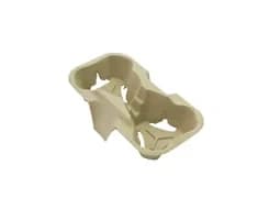 CA2C01 | Molded Fiber 2-Cup Carrier (for 8-24 oz Cups)