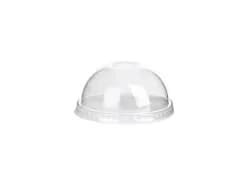 PET909 | Dia. 90/95/98 mm PET Clear Dome Lids (for 12-24 oz Cold Cups)