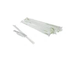 SA1025W | 10.25" Giant PLA Straw, Individually Wrapped