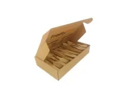 WKFS65-300 | Disposable Wooden Cutlery, Retail Paper Box 300CT