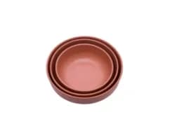 8803 | Reusable & Biodegradable BambooWare, Round Bowl Series