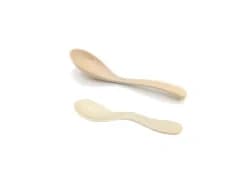 RBS | Reusable & Biodegradable BambooWare, 5003 / 7” Soup Spoon   5006 / 5” Dessert Spoon