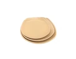 RBP05 | Reusable & Biodegradable BambooWare, Quadrangle Plates