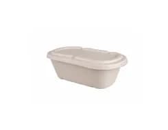 1203 | 1000 ml Bagasse Lunch Box with Lid