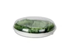 L065D | PET Dome Lid for 26 oz Oval Bowl