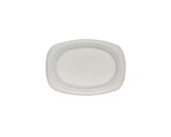 P009 | 9″ x 6.5″ Bagasse Oval Plate