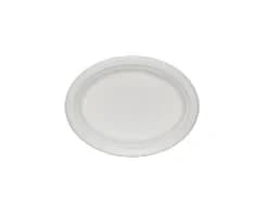 P020 | 10” x 8” Bagasse Oval Plate