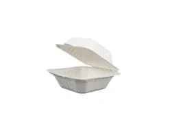B024A | 6'' Bagasse Burger Box