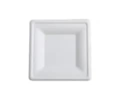 P031 | 10″ Bagasse Square Plate