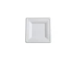 P036 | 6″ Bagasse Square Plate