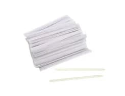 BCS11W-BCS14W | 4.5″/5.5'' Disposable Bamboo Coffee Stirrer, Individually Wrapped