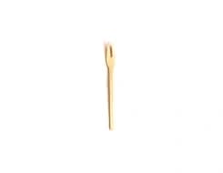 BF19 | 4.5″ Disposable Bamboo Fruit Fork, Compostable