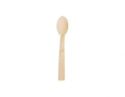BS07 | 7″ Disposable Bamboo Spoon, Compostable